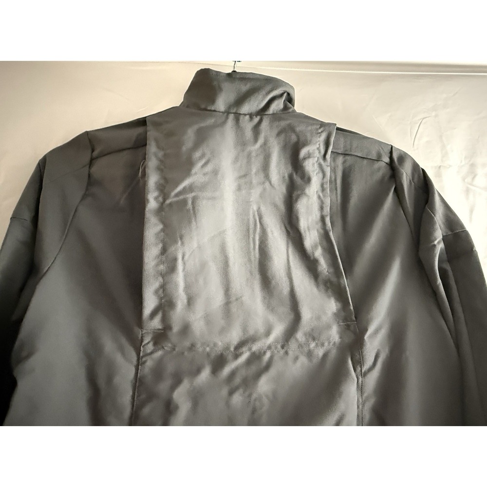 Adidas Youth Rink Suit Full Zip Lightweight Track Jacket GF8194 Gray Kids Size M - Picture 8 of 16